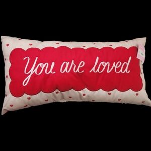 Throw Pillow 'You Are Loved'